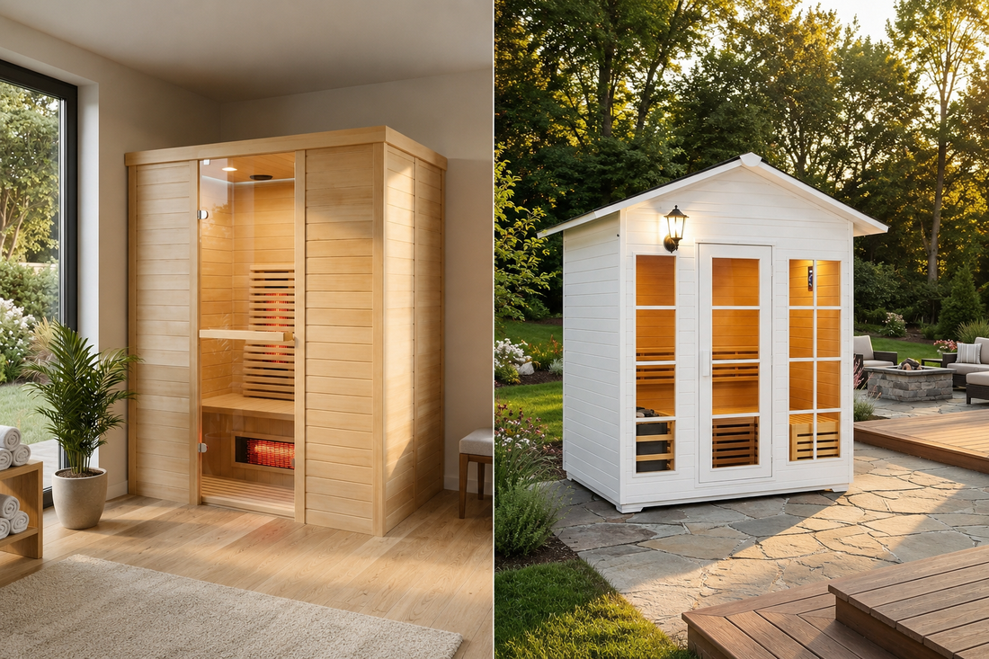 Outdoor Sauna vs Indoor Sauna