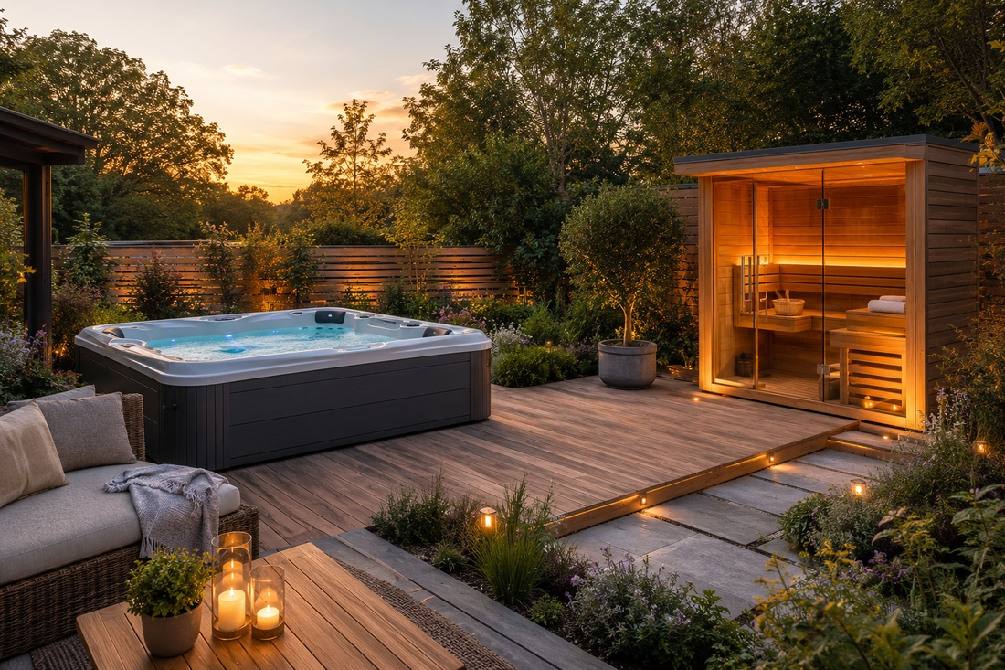 How to Create the Perfect Garden Wellness Space with a Sauna or Hot Tub