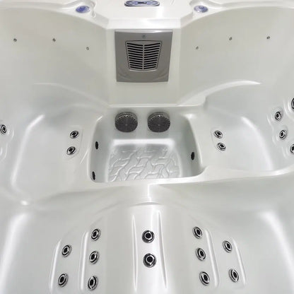 Centuraheat Triglav Luxury 3-4 Seater Spa Hot Tub - White Pearlescent