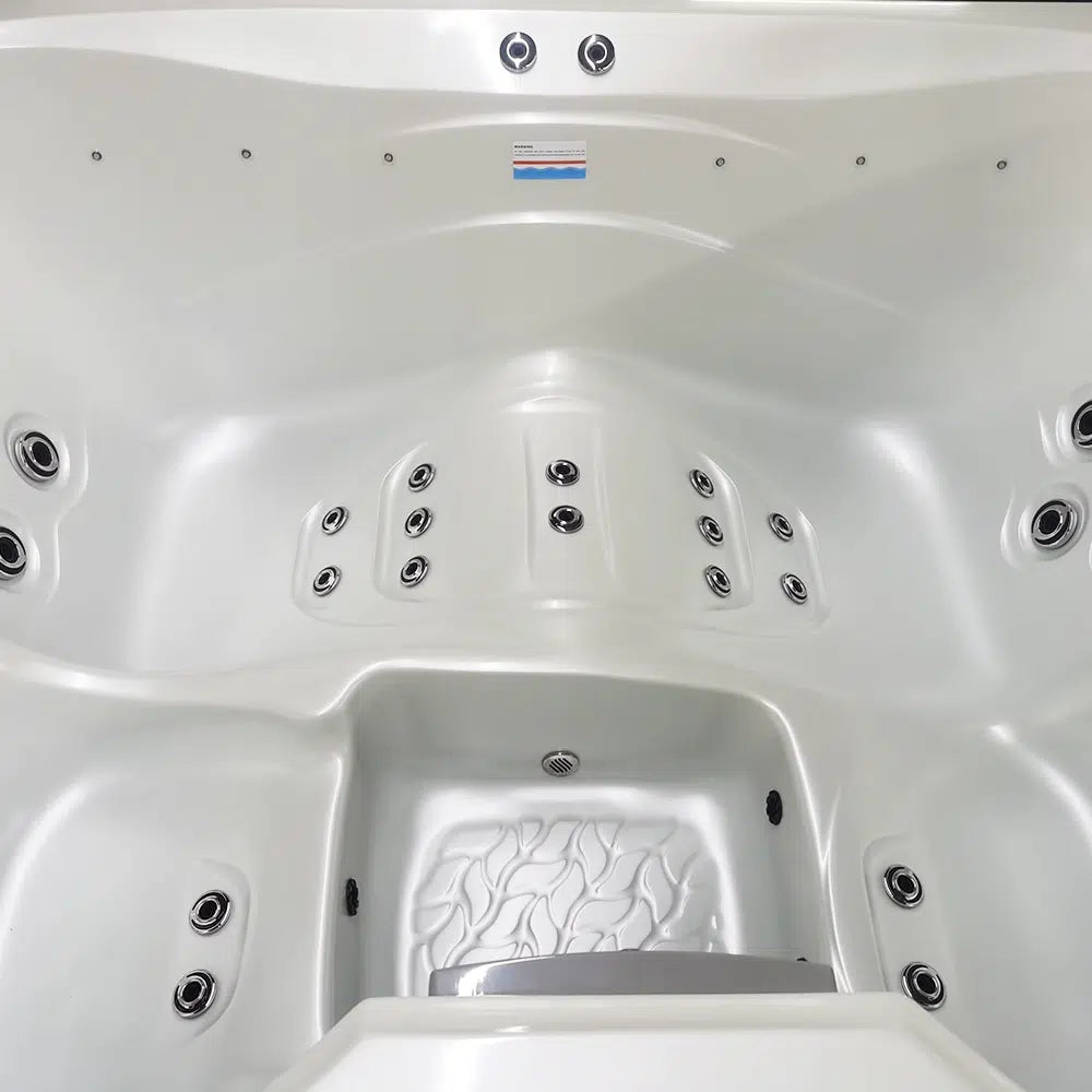 Centuraheat Triglav Luxury 3-4 Seater Spa Hot Tub - White Pearlescent