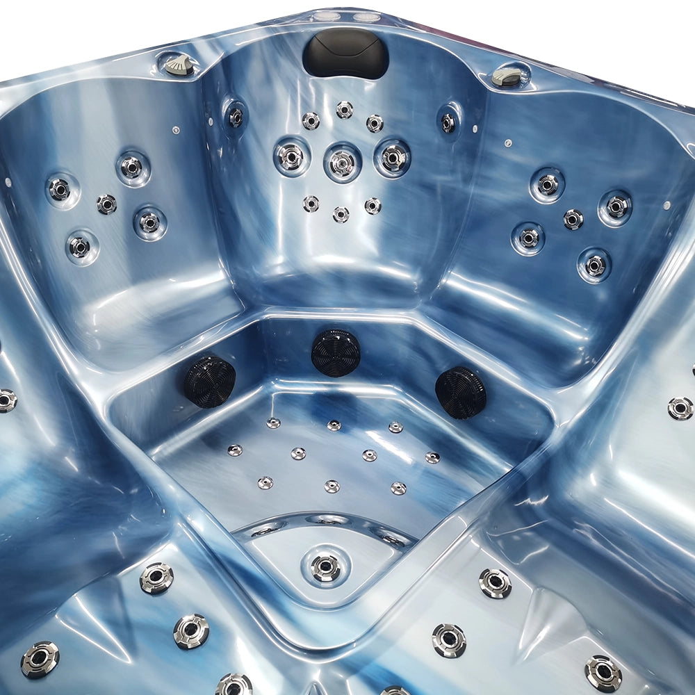 Matterhorn Premium 5 Seater Spa Hot Tub - Ocean Wave