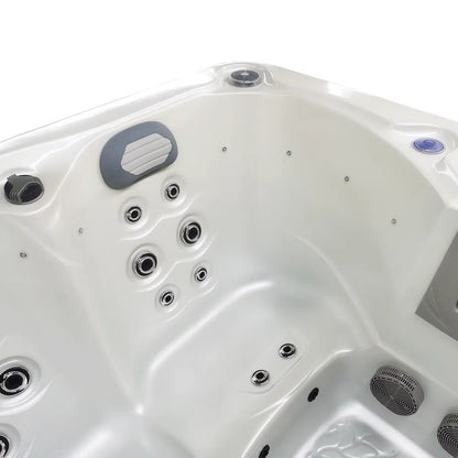 Centuraheat Triglav Luxury 3-4 Seater Spa Hot Tub - White Pearlescent