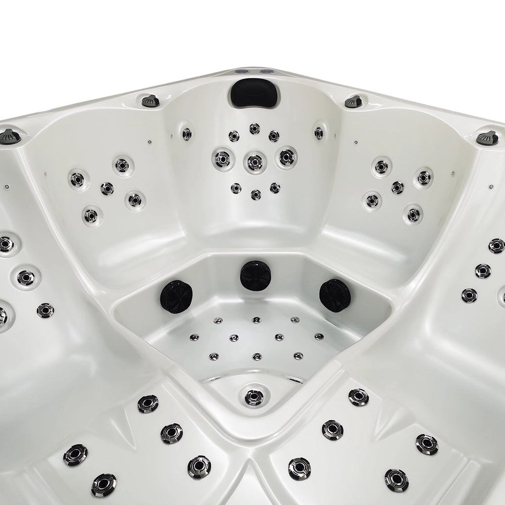 Matterhorn Premium 5 Seater Spa Hot Tub - White