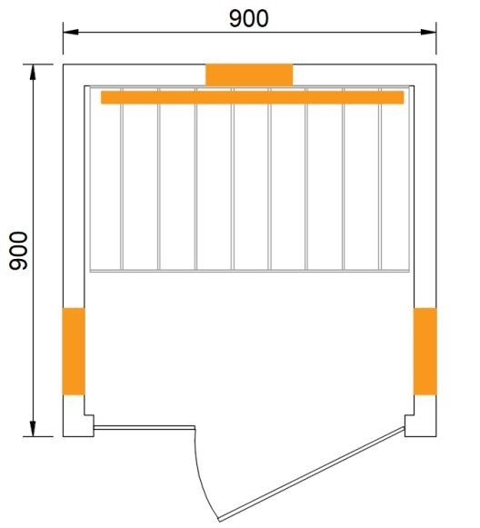 CenturaHeat Infrared Rejuvenation Single Indoor Sauna