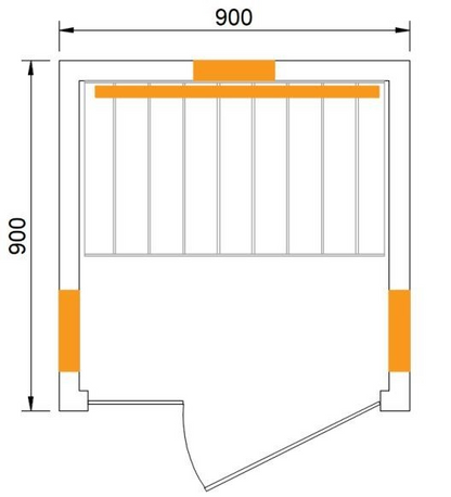 CenturaHeat Infrared Rejuvenation Single Indoor Sauna