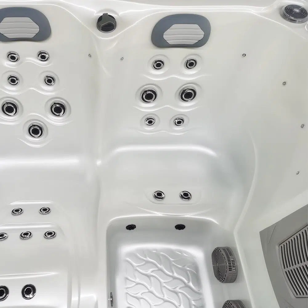 Centuraheat Triglav Luxury 3-4 Seater Spa Hot Tub - White Pearlescent