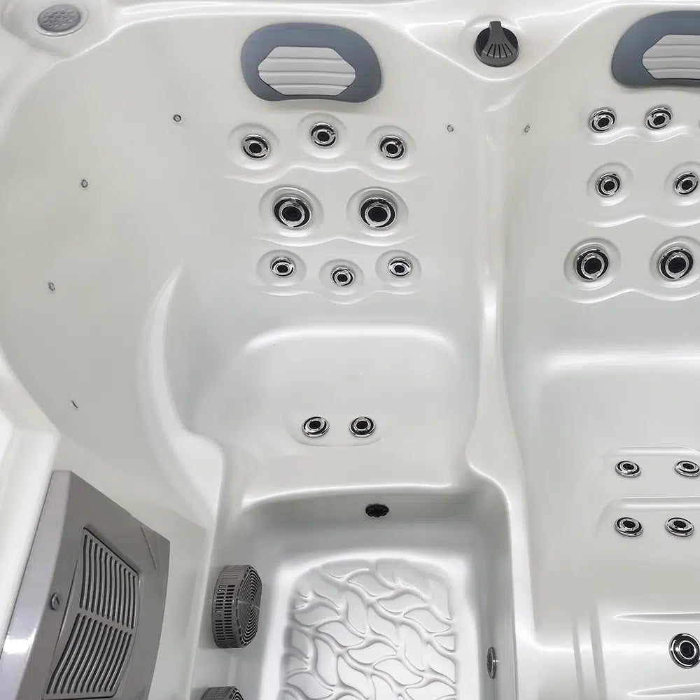 Centuraheat Triglav Luxury 3-4 Seater Spa Hot Tub - White Pearlescent