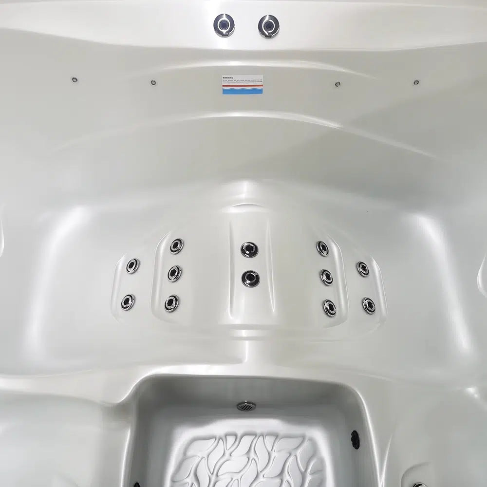 Centuraheat Triglav Luxury 3-4 Seater Spa Hot Tub - White Pearlescent