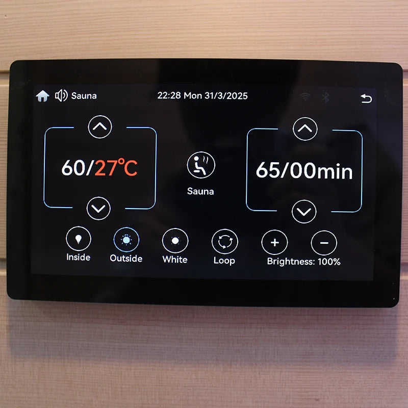 2 Person Steam Outdoor Garden Sauna