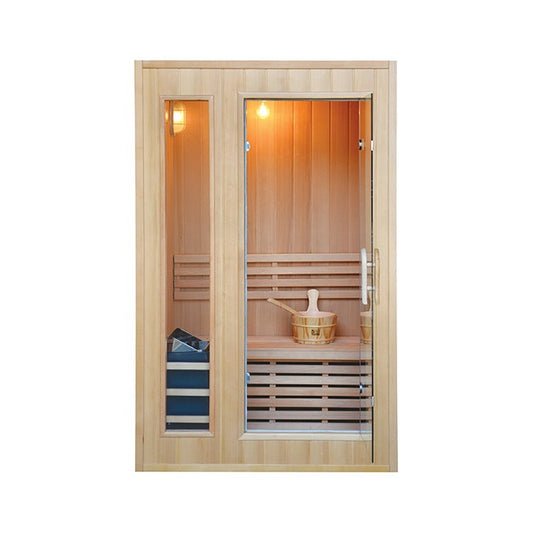 CenturaHeat Traditional Steam Double 2 Person Indoor Sauna