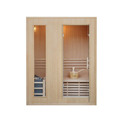 CenturaHeat Traditional Steam 3 Person Indoor Sauna