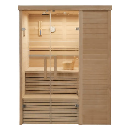 CenturaHeat 2 Person Traditional Relax Indoor Sauna