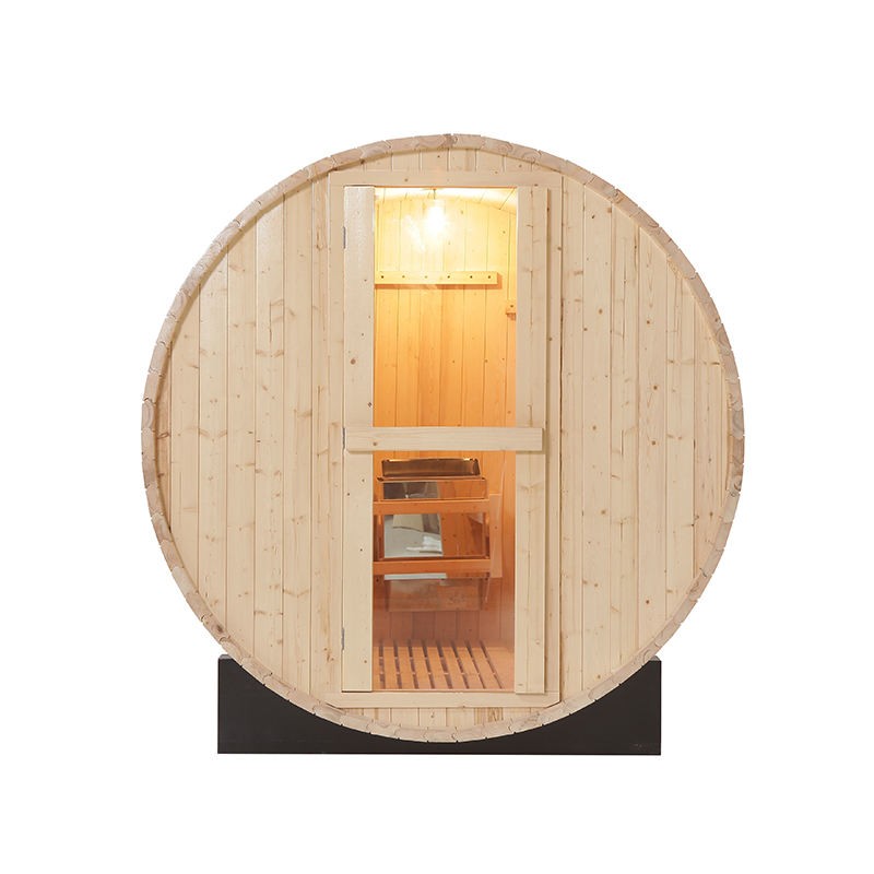 CenturaHeat 4-6 Person Wood Barrel Sauna