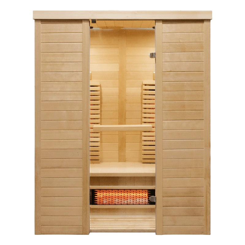 CenturaHeat Double 2 Person Combination Bio Indoor Sauna