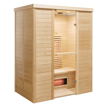 CenturaHeat Double 2 Person Combination Bio Indoor Sauna