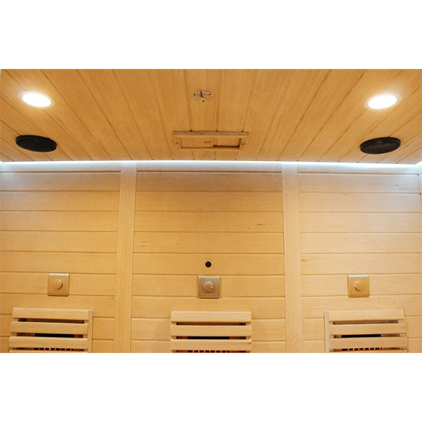 CenturaHeat 3 Person Combination Bio Indoor Sauna