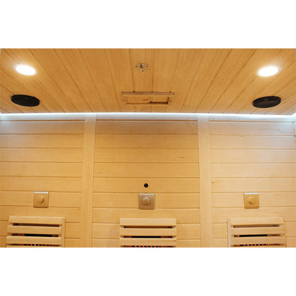 CenturaHeat 3 Person Combination Bio Indoor Sauna