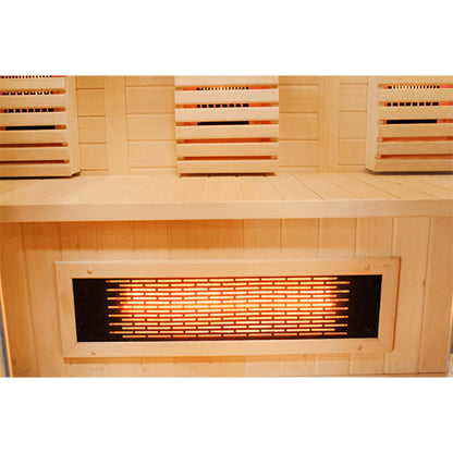 CenturaHeat 3 Person Combination Bio Indoor Sauna