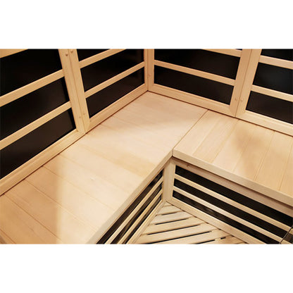 CenturaHeat 2-3 Person Diamond Corner Indoor Sauna