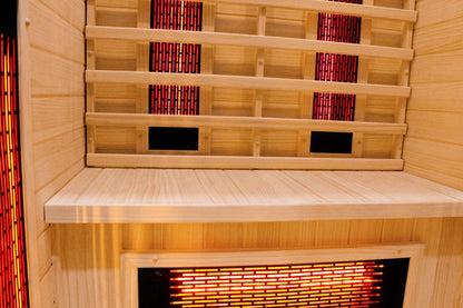 CenturaHeat Luxury 2 Person Infrared Rejuvenation Indoor Sauna