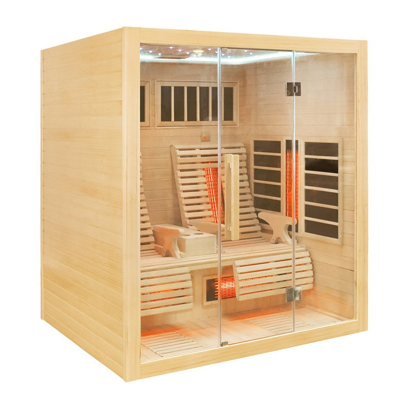 CenturaHeat 2 Person Infrared Light Relax Indoor Sauna