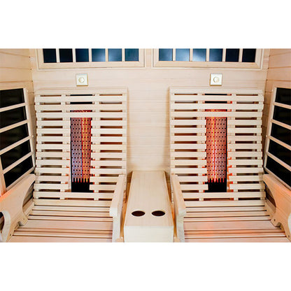 CenturaHeat 2 Person Infrared Light Relax Indoor Sauna