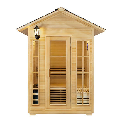 CenturaHeat 3 Person Outdoor Dry Sauna