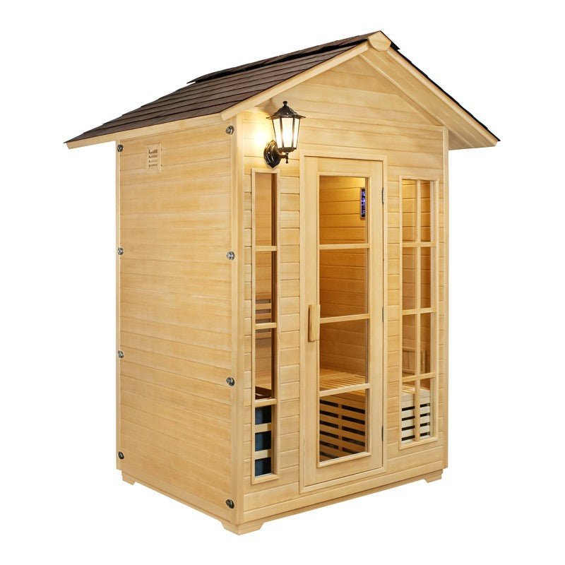 CenturaHeat 3 Person Outdoor Dry Sauna