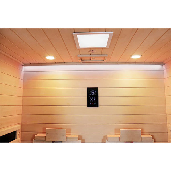 CenturaHeat 2 Person Full Spectrum Infrared Light Indoor Sauna