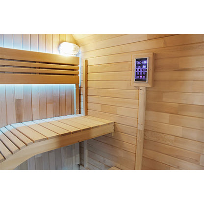 CenturaHeat 2-4 Person Outdoor Square Sauna