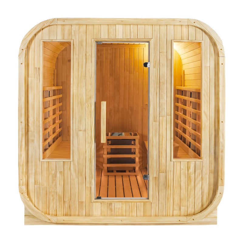 CenturaHeat 4-6 Person Outdoor Cube Sauna