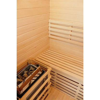 CenturaHeat 3 Person Traditional Outdoor Sauna Room