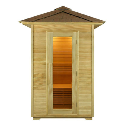 CenturaHeat 2 Person Outdoor Sauna House