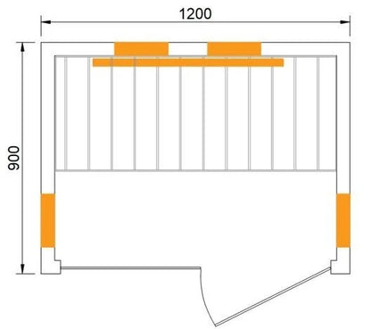 CenturaHeat Infrared Rejuvenation Double Indoor Sauna