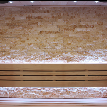 CenturaHeat Luxury Steam Traditional Indoor Sauna with Glass Door