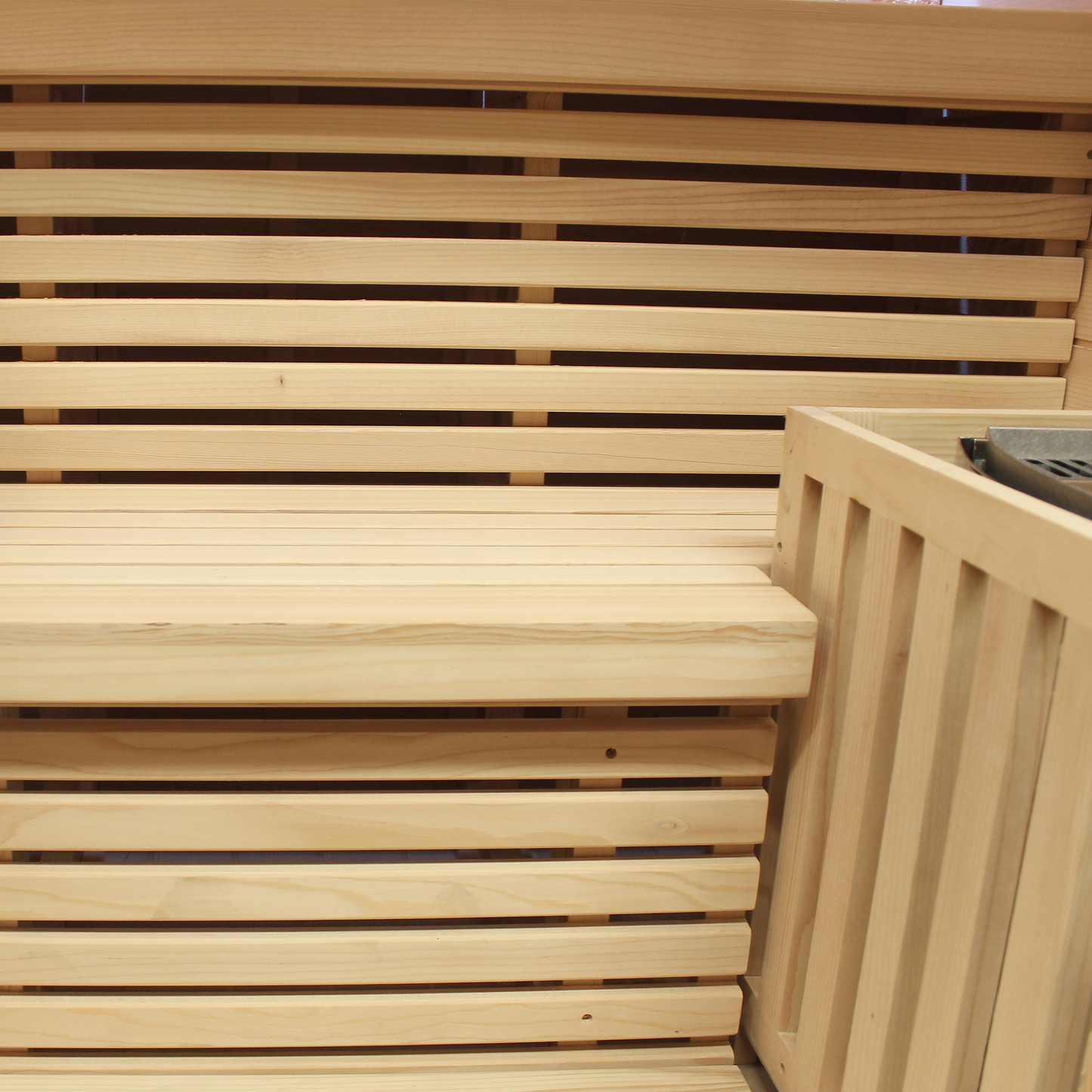 CenturaHeat Luxury Steam Traditional Indoor Sauna with Glass Door