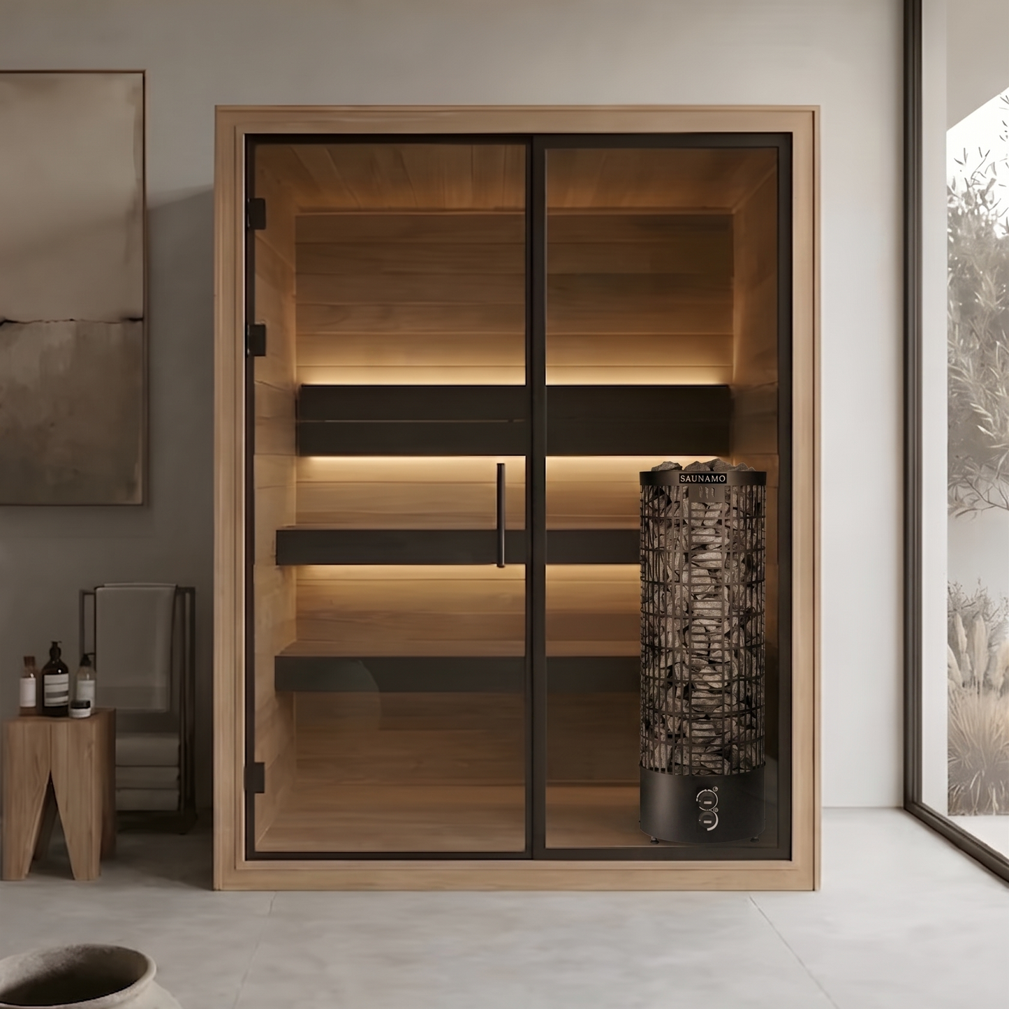 Thermo Black 150 Steam Indoor Sauna