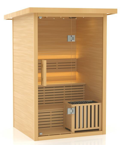 2 Person Steam Outdoor Garden Sauna